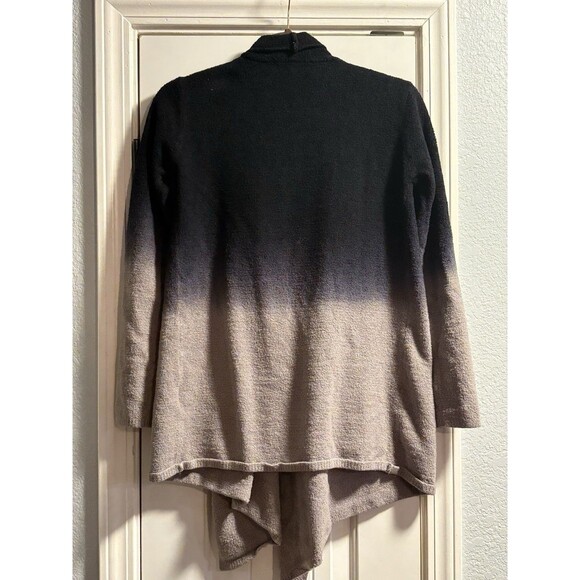 Barefoot Dreams Ombre CozyChic Lite Knit Island Wrap Cardigan Draped Front S/M - Picture 6 of 6
